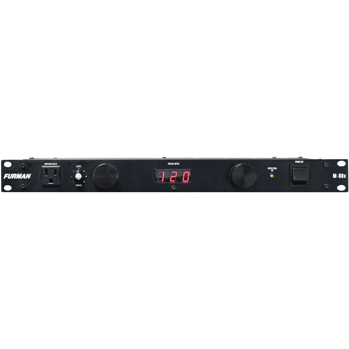 Furman M-8Dx Power Conditioner with Lights and Voltage Meter